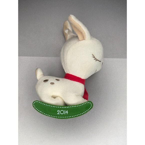Hallmark Keepsake 2014 Lil Dear Babys 1st Christmas Ornament New Old Stock - Picture 4 of 8